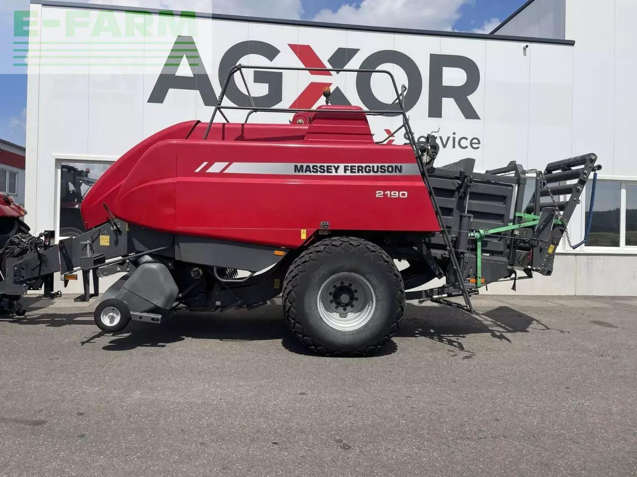 Empacadora de pacas cuadradas Massey Ferguson 2190: foto 8 Empacadora de pacas cuadradas Massey Ferguson 2190: foto 8