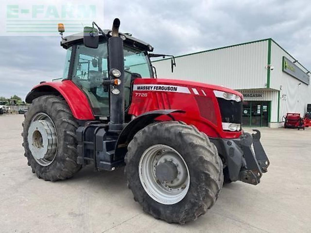 Massey Ferguson 7726 dyna vt ef Efficient - Tractor: foto 5 Massey Ferguson 7726 dyna vt ef Efficient - Tractor: foto 5