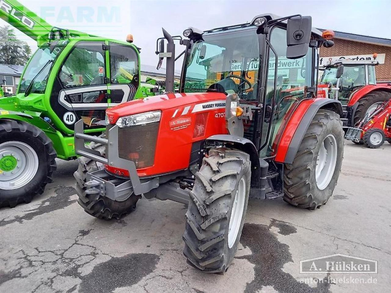 Massey Ferguson mf4707 cab 4wd - Tractor: foto 1 Massey Ferguson mf4707 cab 4wd - Tractor: foto 1