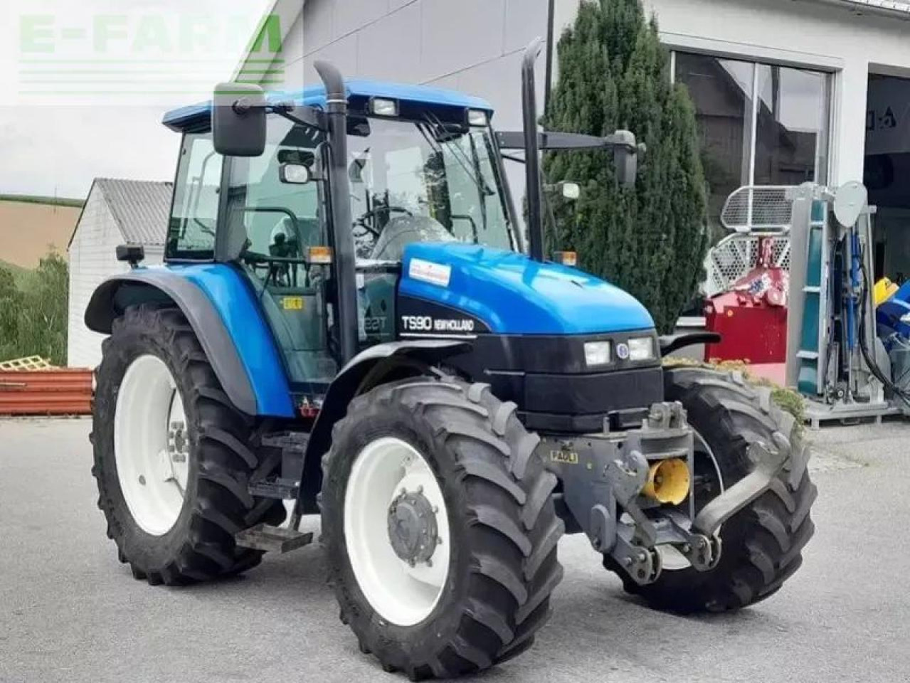 New Holland ts90 - Tractor: foto 2 New Holland ts90 - Tractor: foto 2