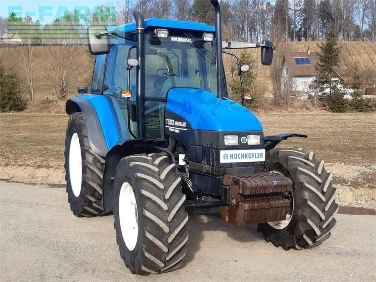 New Holland ts90 - Tractor: foto 1 New Holland ts90 - Tractor: foto 1