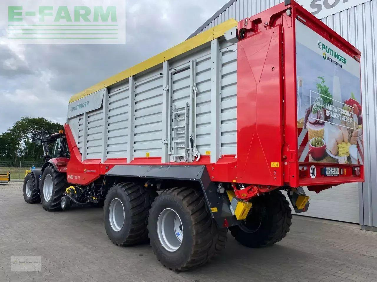 Remolque autocargador Pöttinger jumbo 7380 db: foto 6 Remolque autocargador Pöttinger jumbo 7380 db: foto 6