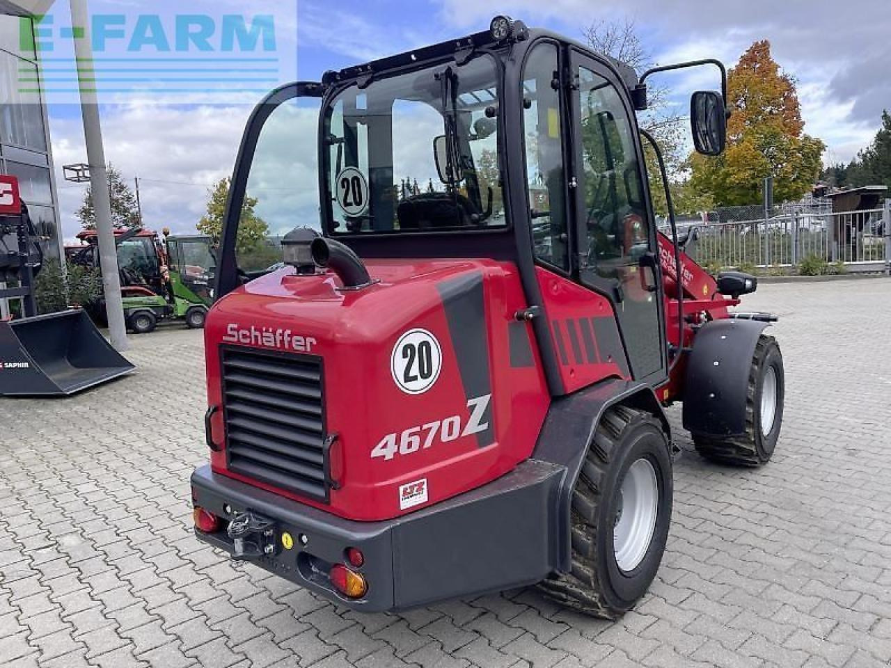 Miniexcavadora Schäffer 4670 z radlader: foto 9