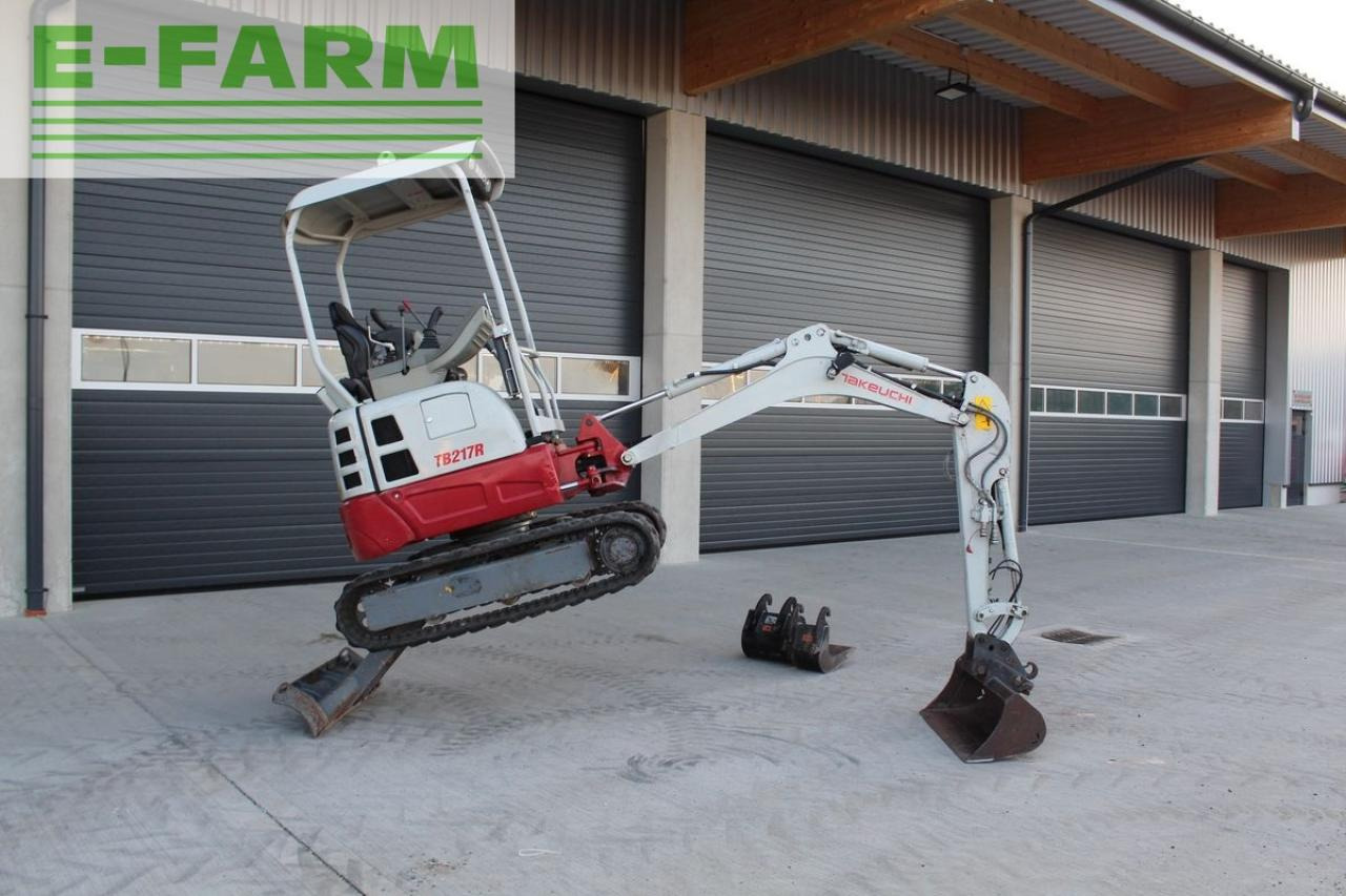 Miniexcavadora Takeuchi takeuchi tb 217 r minibagger - bagger: foto 20