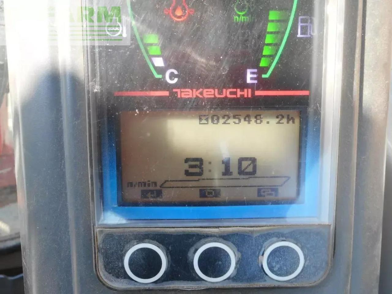 Miniexcavadora Takeuchi tb 225 ( 2.400kg ) mit hydr. verstellfahrwerk: foto 8