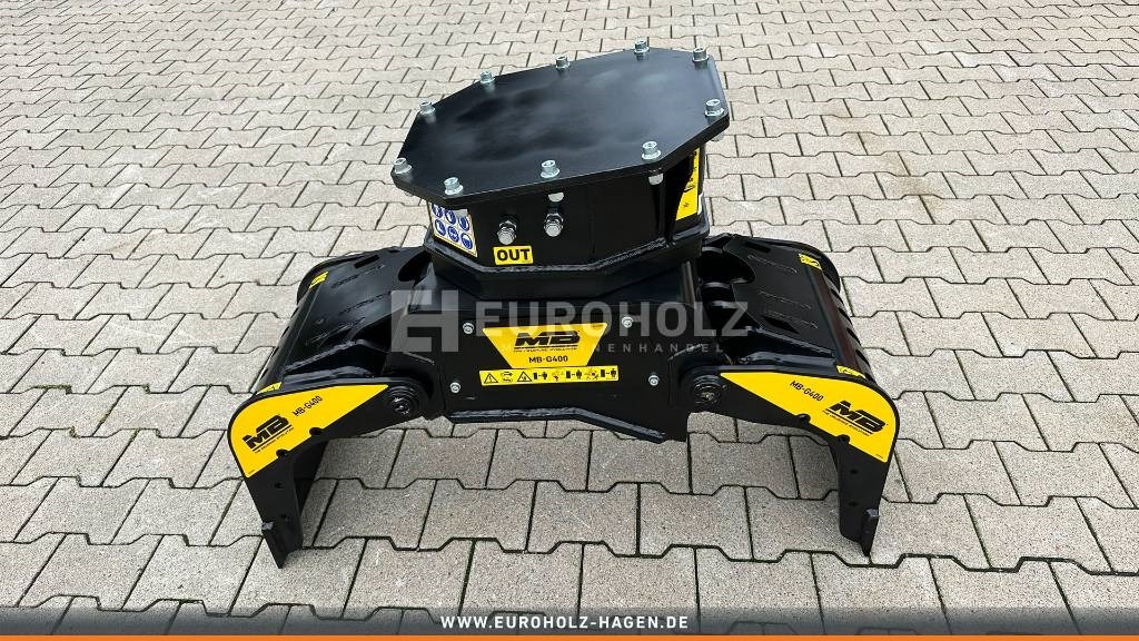 Sortiergreifer MB Crusher MB-G400 S4 2,4-4 t - Pinza de manipulación para Maquinaria de construcción: foto 5 Sortiergreifer MB Crusher MB-G400 S4 2,4-4 t - Pinza de manipulación para Maquinaria de construcción: foto 5