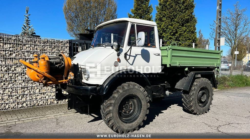 Unimog 406 Allrad Zapfwelle Luftkompressor Pritsche AHK - Camión chasis: foto 2 Unimog 406 Allrad Zapfwelle Luftkompressor Pritsche AHK - Camión chasis: foto 2