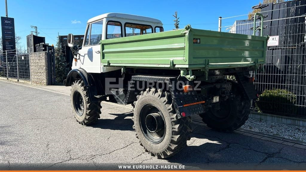 Unimog 406 Allrad Zapfwelle Luftkompressor Pritsche AHK - Camión chasis: foto 4 Unimog 406 Allrad Zapfwelle Luftkompressor Pritsche AHK - Camión chasis: foto 4
