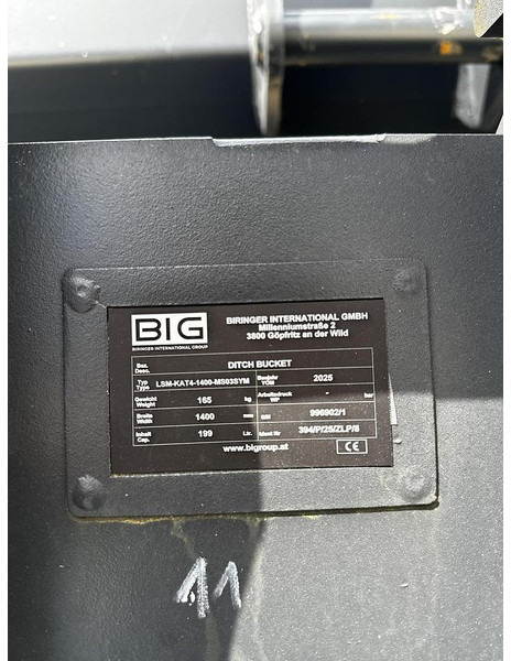 Cazo Big Böschungslöffel 140cm mit MS03 Symblock Aufnahme: foto 6