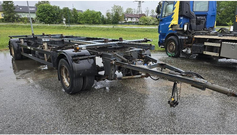 Schwarzmüller AZ S08 Container Lafette - Remolque portacontenedore/ Intercambiable: foto 1 Schwarzmüller AZ S08 Container Lafette - Remolque portacontenedore/ Intercambiable: foto 1