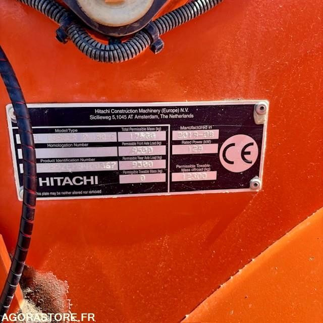 CHARGEUR HITACHI ZW180-6 2019 9270 HEURES - Cargadora: foto 5 CHARGEUR HITACHI ZW180-6 2019 9270 HEURES - Cargadora: foto 5