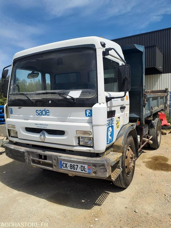 CAMION 4x2 BI- BENNE RENAULT M180 - 1999 / 386 099 KM - Camión: foto 1 CAMION 4x2 BI- BENNE RENAULT M180 - 1999 / 386 099 KM - Camión: foto 1