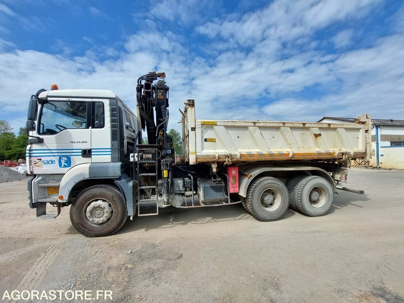 Camion 6x4 Tribenne/Grue - EV-196-SF / 2008 / 354 442 KM - Camión: foto 1 Camion 6x4 Tribenne/Grue - EV-196-SF / 2008 / 354 442 KM - Camión: foto 1