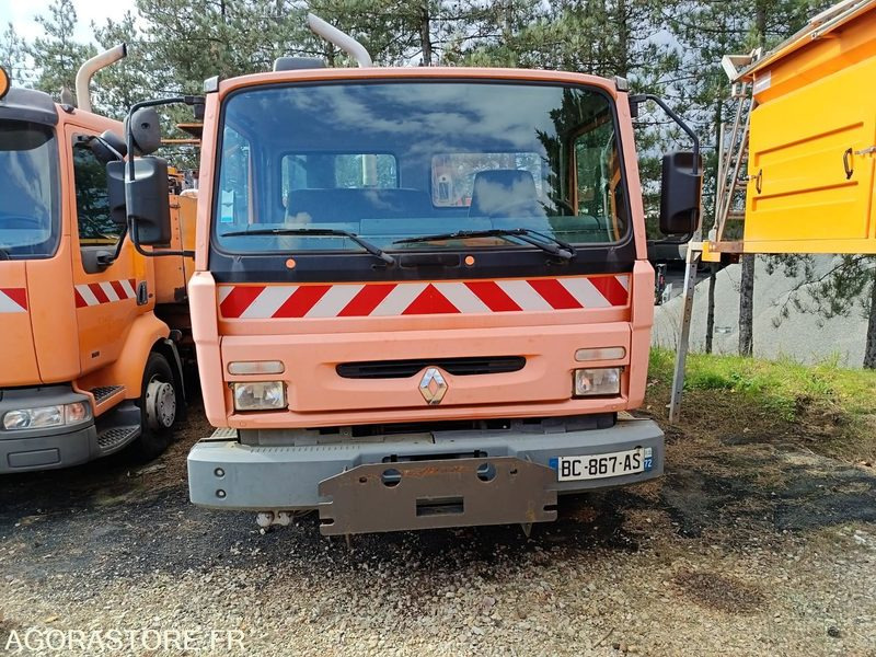 Camion Renault 16T Tribenne Grue M150/12 BC-867-AS - Camión: foto 1 Camion Renault 16T Tribenne Grue M150/12 BC-867-AS - Camión: foto 1