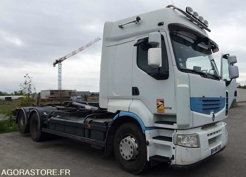 Camion ampliroll Renault lander 450dxi 2008 490000km - Camión multibasculante: foto 1 Camion ampliroll Renault lander 450dxi 2008 490000km - Camión multibasculante: foto 1