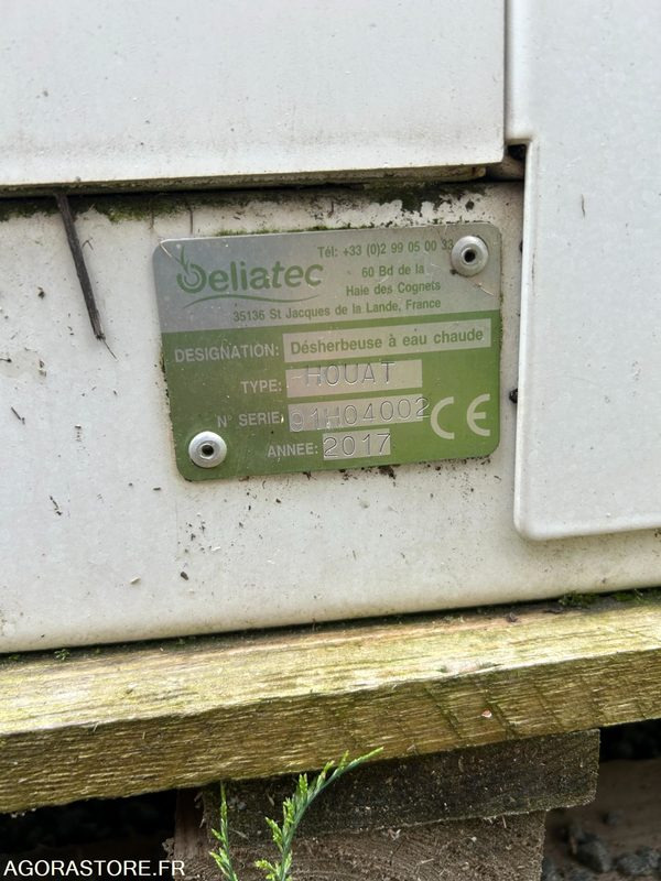 Désherbeuse à eau chaude - OELIATEC HOUAT - Année 2017 - 2 lances - Equipo de construcción: foto 4 Désherbeuse à eau chaude - OELIATEC HOUAT - Année 2017 - 2 lances - Equipo de construcción: foto 4