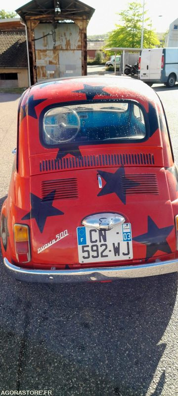 FIAT 500 de 1966 - Véhicule à récupérer après le Conseil Municipal du 10/12/2025 - Coche: foto 3 FIAT 500 de 1966 - Véhicule à récupérer après le Conseil Municipal du 10/12/2025 - Coche: foto 3