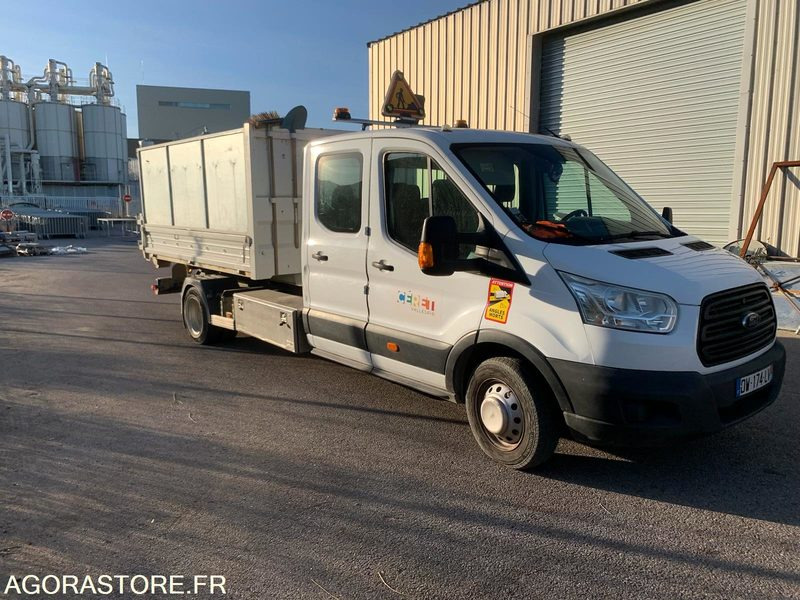 Ford Transit Benne Ampirol - double cabine - 2015 - 63500kms - Furgoneta basculante: foto 2 Ford Transit Benne Ampirol - double cabine - 2015 - 63500kms - Furgoneta basculante: foto 2
