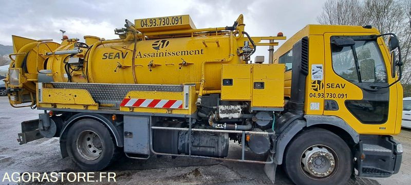 Hydrocureur Huwer/Renault Trucks 19T 2001/ 301639 km CW351WK (uniquement Export) - Limpieza de alcantarillado: foto 3 Hydrocureur Huwer/Renault Trucks 19T 2001/ 301639 km CW351WK (uniquement Export) - Limpieza de alcantarillado: foto 3