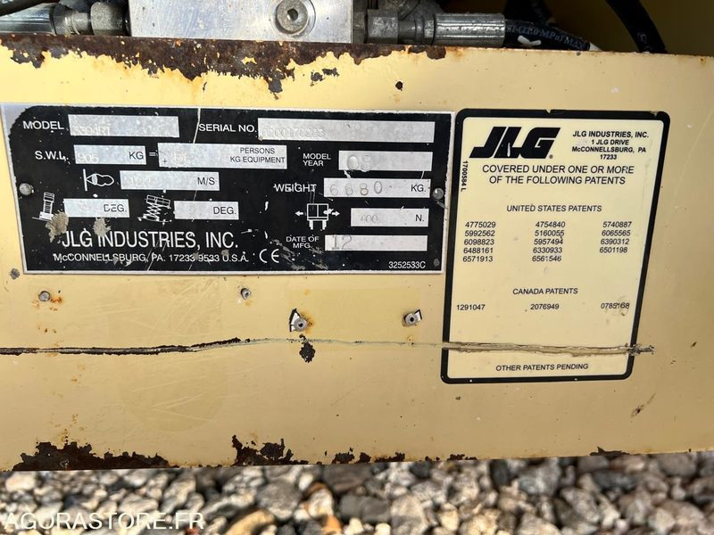 Plataforma de tijeras JLG  3394RT - Nacelle ciseaux: foto 14