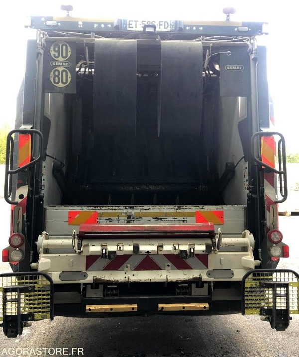 MERCEDES ECONIC (26t, 21 CV, 353 Cv, cabine bus, benne 23m3) - 138948 kms - 2018 - Camión de basura: foto 5 MERCEDES ECONIC (26t, 21 CV, 353 Cv, cabine bus, benne 23m3) - 138948 kms - 2018 - Camión de basura: foto 5