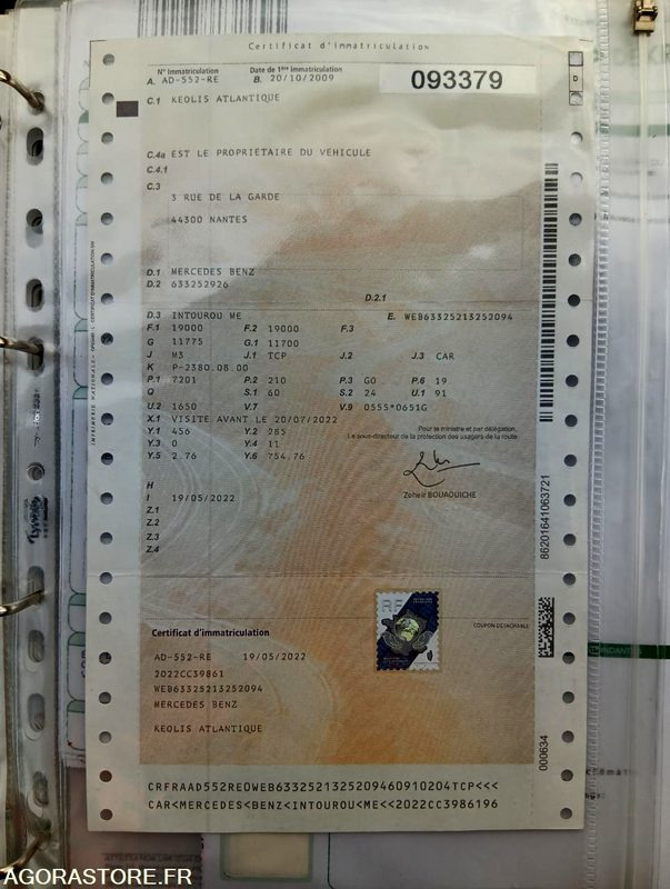 MERCEDES INTOURO N°093379 - Autobús escolar: foto 4 MERCEDES INTOURO N°093379 - Autobús escolar: foto 4