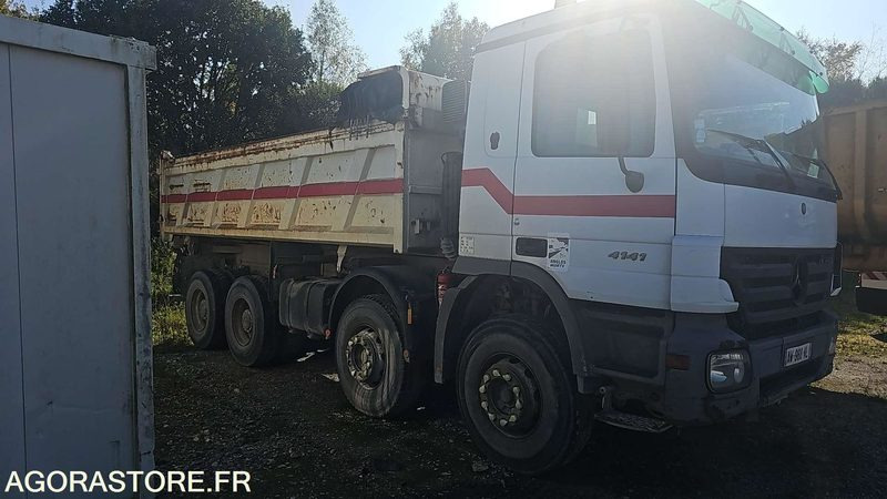 PORTEUR BENNE MERCEDES ACTROS - 2004 - 851170KM -  AW968WL - Camión volquete: foto 4 PORTEUR BENNE MERCEDES ACTROS - 2004 - 851170KM -  AW968WL - Camión volquete: foto 4