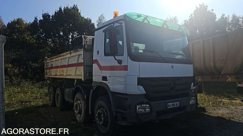 PORTEUR BENNE MERCEDES ACTROS - 2004 - 851170KM -  AW968WL - Camión volquete: foto 3 PORTEUR BENNE MERCEDES ACTROS - 2004 - 851170KM -  AW968WL - Camión volquete: foto 3