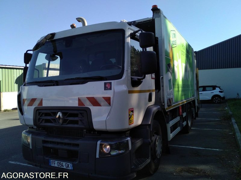 RENAULT - BOM 26T - 139528km - 2019 - Camión de basura: foto 1 RENAULT - BOM 26T - 139528km - 2019 - Camión de basura: foto 1
