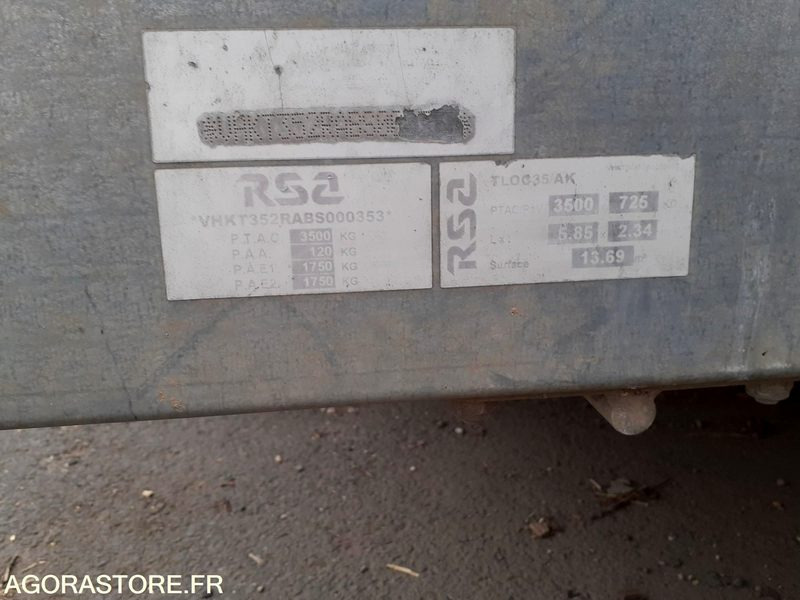 REMORQUE R.S.A - Remolque: foto 5 REMORQUE R.S.A - Remolque: foto 5