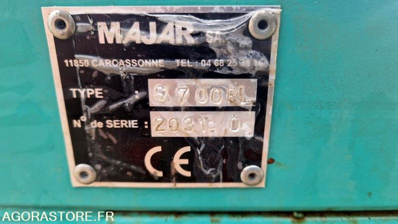 SABLEUSE MAJAR S700RL - Esparcidor de sal: foto 4 SABLEUSE MAJAR S700RL - Esparcidor de sal: foto 4