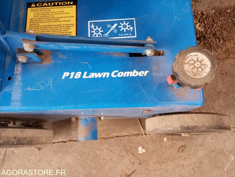 Maquinaria de jardinería Scarificateur avec option engazonneuse: foto 8