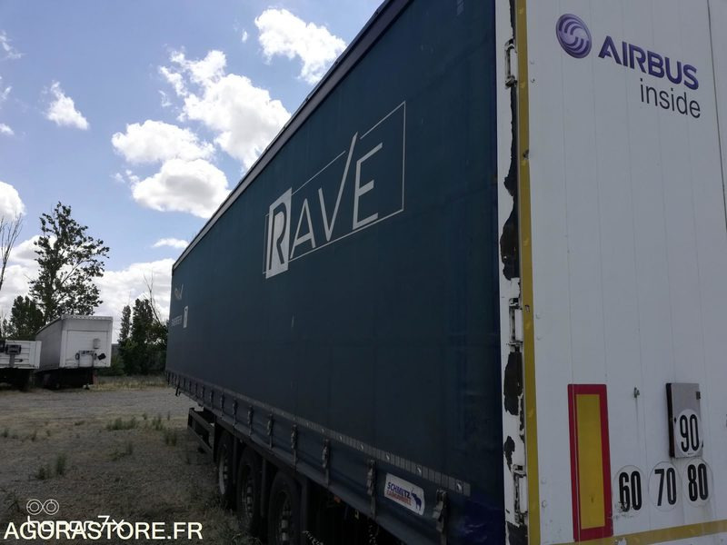 Semi-remorque Bâchée Schmitz 2016 (30488) - Semirremolque: foto 4 Semi-remorque Bâchée Schmitz 2016 (30488) - Semirremolque: foto 4