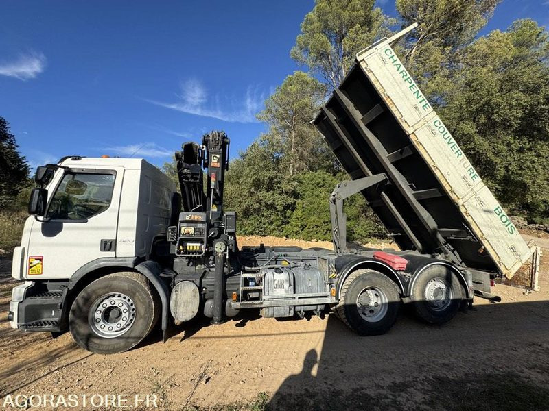 VOLVO 6x2 GRUE HIAB 244-E6 JIB 45X-3 - 2009 - 88 000km - Camión volquete: foto 4 VOLVO 6x2 GRUE HIAB 244-E6 JIB 45X-3 - 2009 - 88 000km - Camión volquete: foto 4