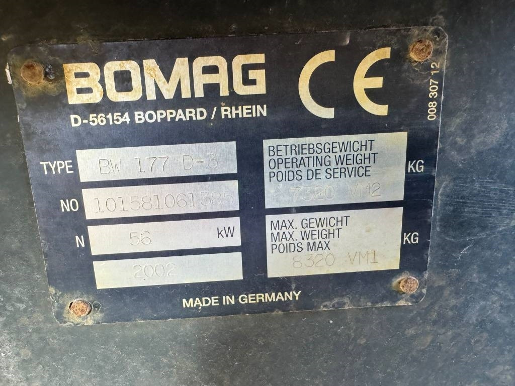 Compactador Bomag D177D-3: foto 19 Compactador Bomag D177D-3: foto 19