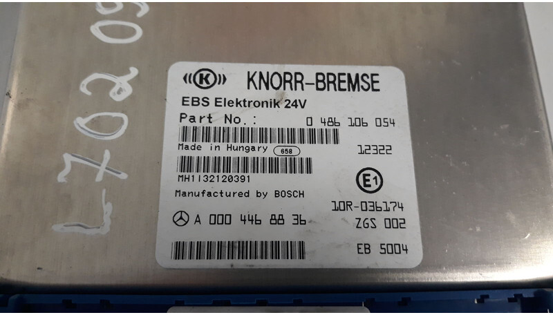 KNORR-BREMSE Actros MP4 - Unidad de control para Camión: foto 3 KNORR-BREMSE Actros MP4 - Unidad de control para Camión: foto 3