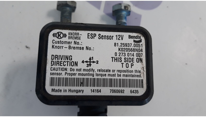 KNORR-BREMSE ESP sensor - Sensor para Camión: foto 3 KNORR-BREMSE ESP sensor - Sensor para Camión: foto 3