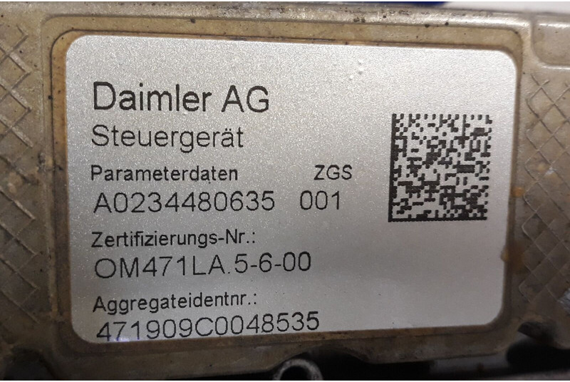 Mercedes-Benz Actros - Unidad de control para Camión: foto 5 Mercedes-Benz Actros - Unidad de control para Camión: foto 5