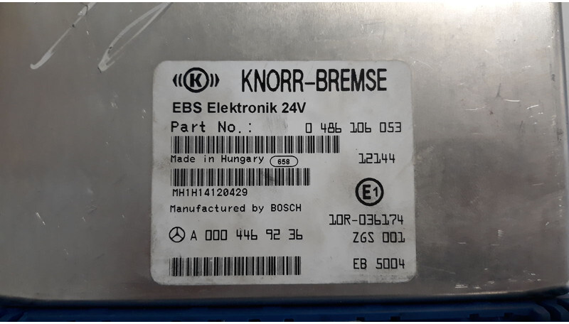 Mercedes-Benz MB Actros MP4 EBS control unit - Unidad de control para Camión: foto 3 Mercedes-Benz MB Actros MP4 EBS control unit - Unidad de control para Camión: foto 3