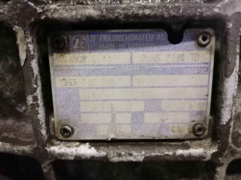 ZF 12AS2130T - Caja de cambios para Camión: foto 5 ZF 12AS2130T - Caja de cambios para Camión: foto 5