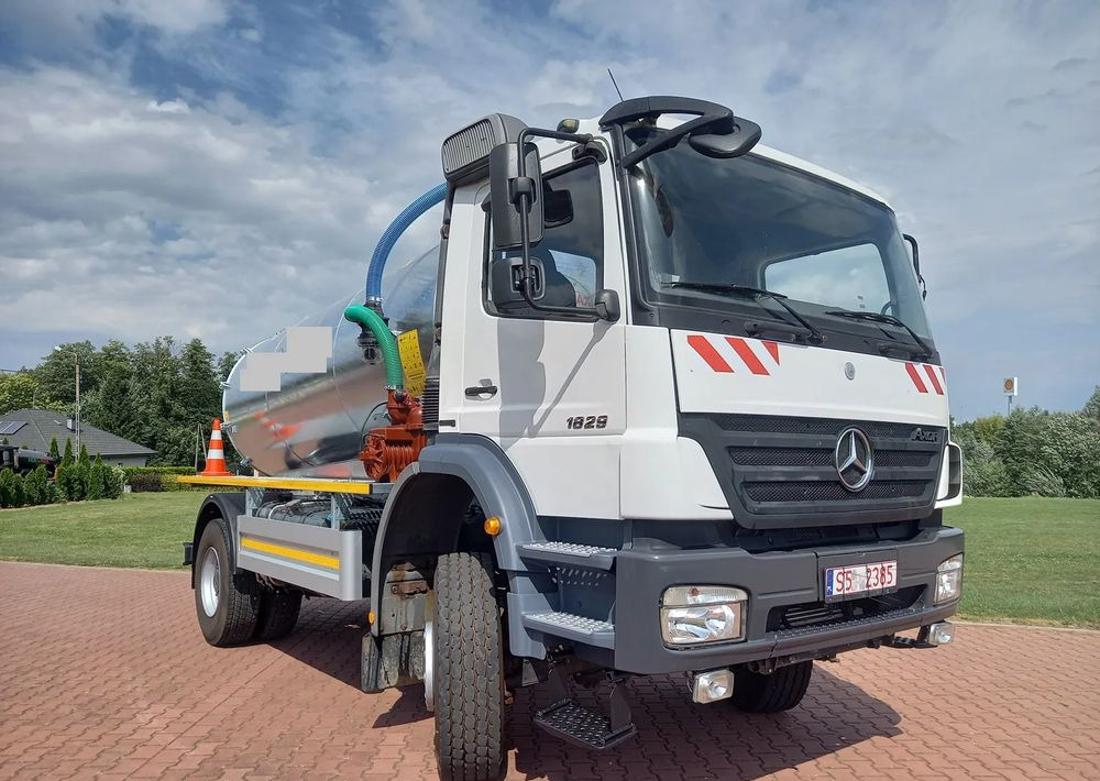 Mercedes-Benz AXOR 1829 4X4 4 WD ALLOARD - Camión cisterna: foto 3 Mercedes-Benz AXOR 1829 4X4 4 WD ALLOARD - Camión cisterna: foto 3