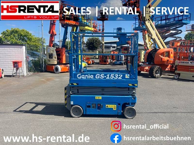 Genie GS1532 elektro 6m (1798) - Plataforma de tijeras: foto 1 Genie GS1532 elektro 6m (1798) - Plataforma de tijeras: foto 1