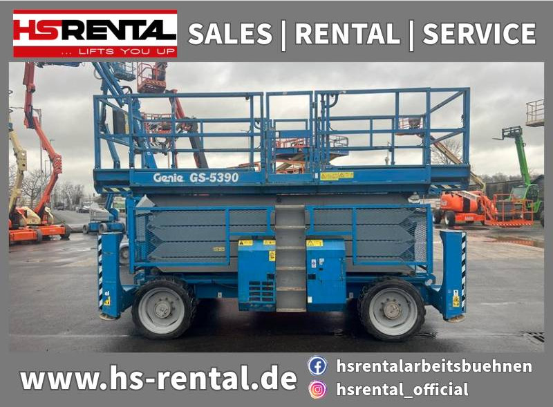 Genie GS5390 RT diesel 4x4 18m (1711) - Plataforma de tijeras: foto 1 Genie GS5390 RT diesel 4x4 18m (1711) - Plataforma de tijeras: foto 1