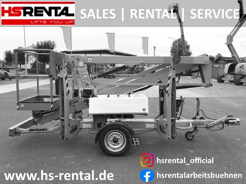 Niftylift 120TET elektro 12m Traction-Mover (1803) - Plataforma elevadora remolcable: foto 1 Niftylift 120TET elektro 12m Traction-Mover (1803) - Plataforma elevadora remolcable: foto 1