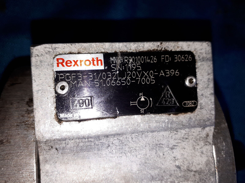 Rexroth ROTATION BPV-20\.30-24VDC 3792123. Rexroht/ Scania. Volvo. - Motor hidráulico: foto 4 Rexroth ROTATION BPV-20\.30-24VDC 3792123. Rexroht/ Scania. Volvo. - Motor hidráulico: foto 4