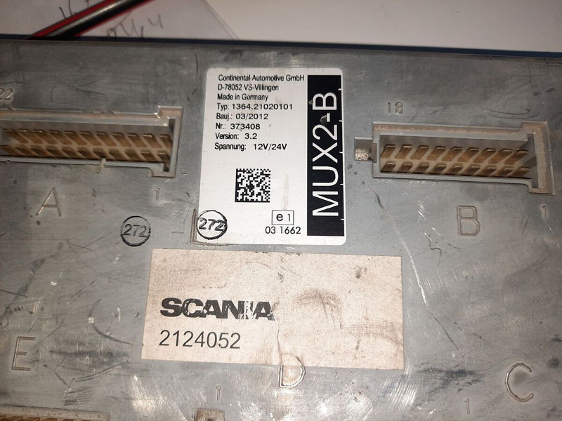 Scania MUX2-B MUX2-M.MUX2-B+/ ZR2-BS/ ZR2-BD - Unidad de control: foto 1 Scania MUX2-B MUX2-M.MUX2-B+/ ZR2-BS/ ZR2-BD - Unidad de control: foto 1