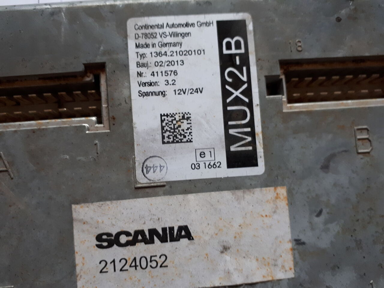 Scania MUX2-B MUX2-M.MUX2-B+/ ZR2-BS/ ZR2-BD Scania Neoplan - Unidad de control para Autobús: foto 3 Scania MUX2-B MUX2-M.MUX2-B+/ ZR2-BS/ ZR2-BD Scania Neoplan - Unidad de control para Autobús: foto 3