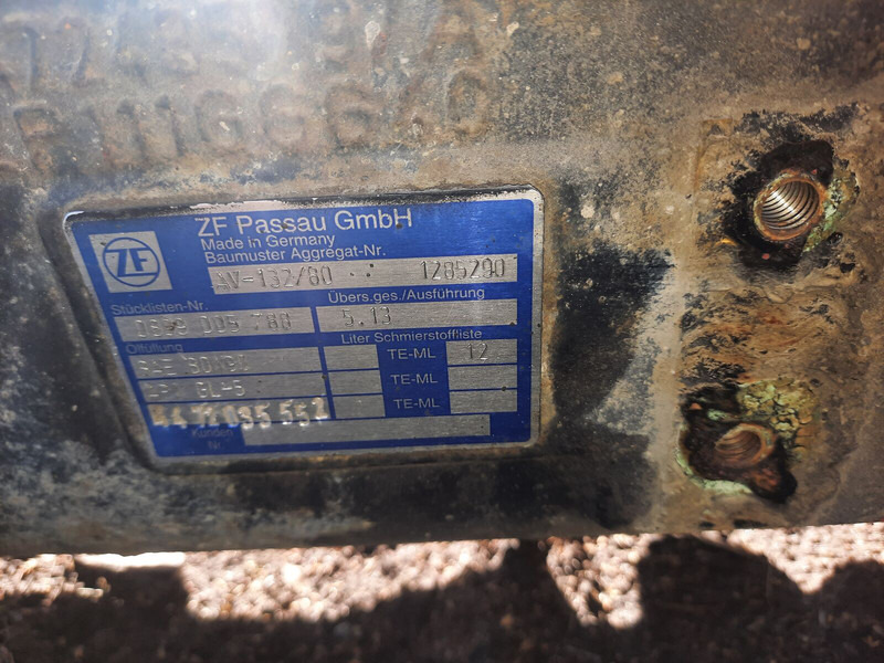 Volvo шестерни бортовой передачи ZF - Eje posterior: foto 5 Volvo шестерни бортовой передачи ZF - Eje posterior: foto 5