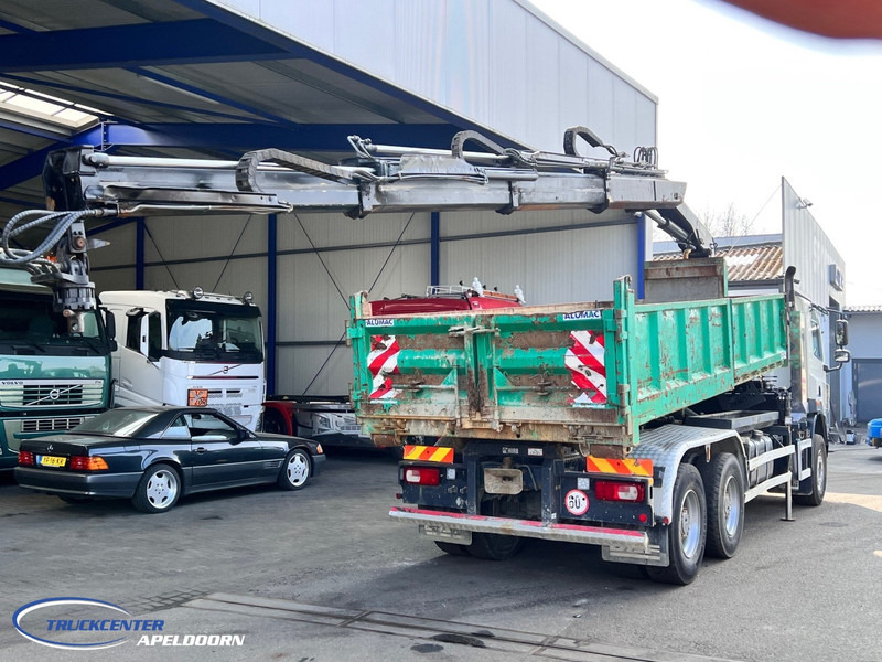 DAF CF 85.410 ATE, Hiab 166, 6x4 Steel spring - Camión volquete, Camión grúa: foto 2 DAF CF 85.410 ATE, Hiab 166, 6x4 Steel spring - Camión volquete, Camión grúa: foto 2