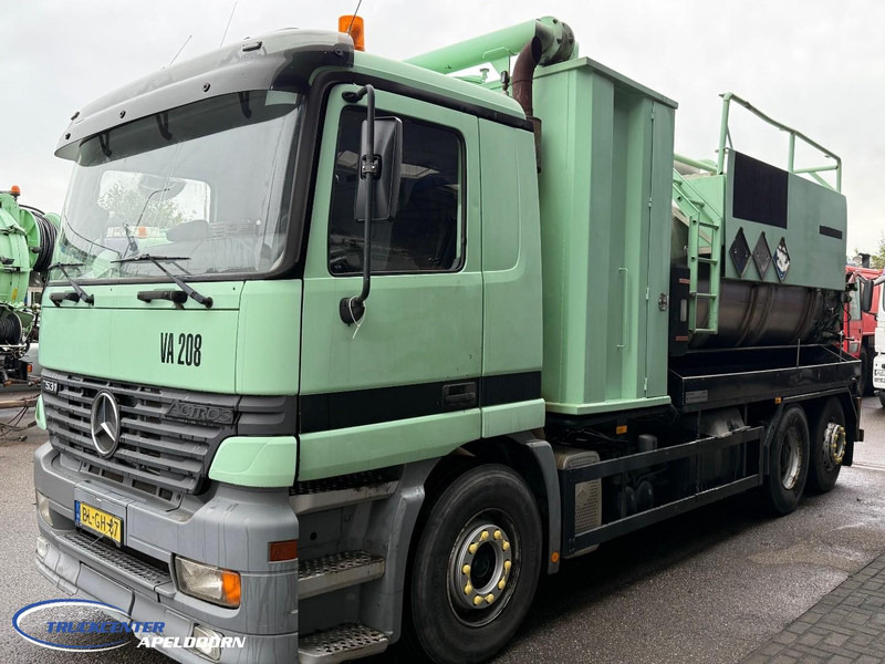 Mercedes-Benz ACTROS 2531 L 6X2/NLA ADR, RVS tank, Naafreductie - Limpieza de alcantarillado: foto 3 Mercedes-Benz ACTROS 2531 L 6X2/NLA ADR, RVS tank, Naafreductie - Limpieza de alcantarillado: foto 3